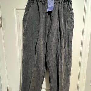 Gray Casual Pants